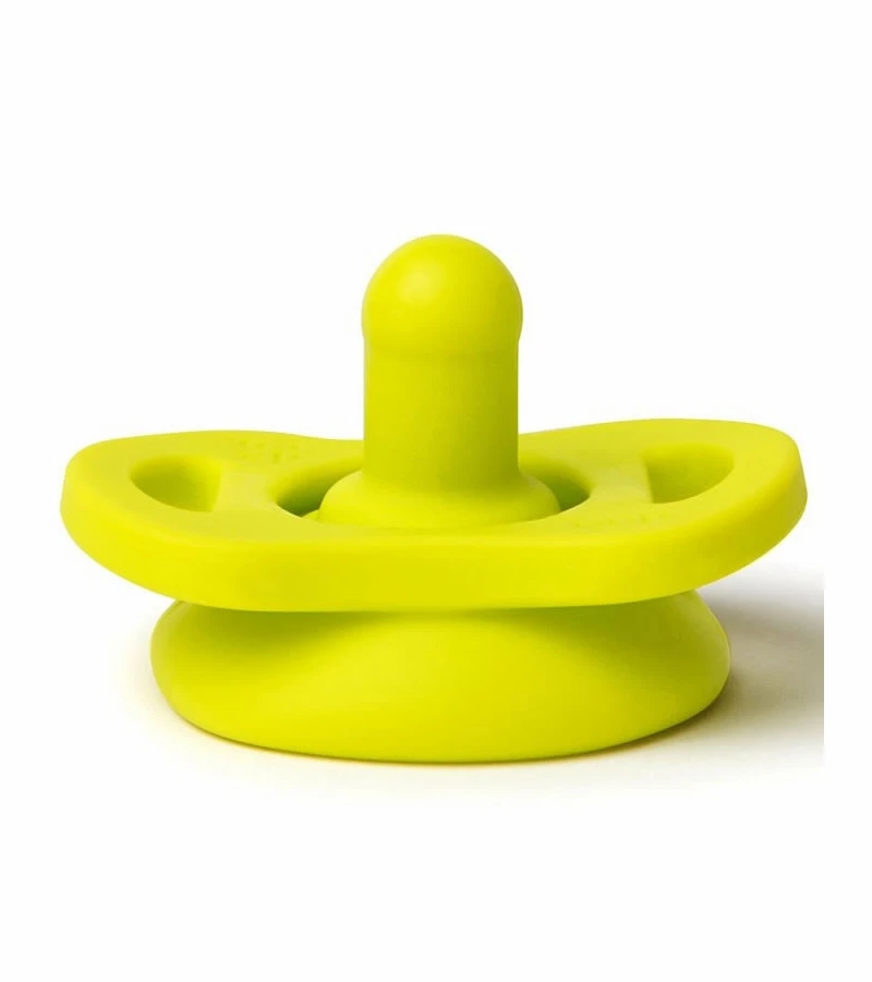 Doddle & Co. The Pop Pacifier, 2 Pack - Teal Life + Pick Up Lime 5 Doddle & Co. The Pop Pacifier, 2 Pack - Teal Life + Pick Up Lime - Image 3