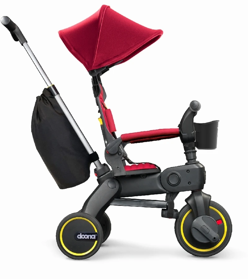 Doona Liki Trike S3 + Liki Helmet Bundle - Flame Red / Black 4 Doona Liki Trike S3 + Liki Helmet Bundle - Flame Red / Black - Image 2
