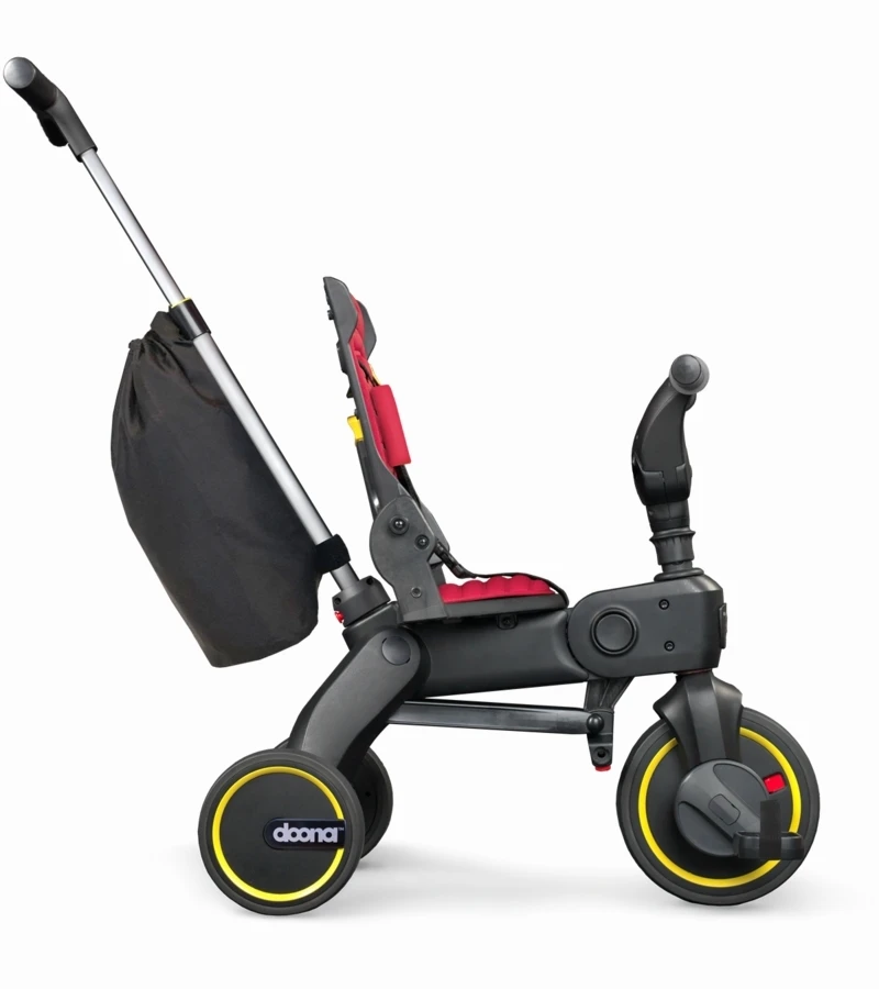 Doona Liki Trike S3 + Liki Helmet Bundle - Flame Red / Black 5 Doona Liki Trike S3 + Liki Helmet Bundle - Flame Red / Black - Image 3