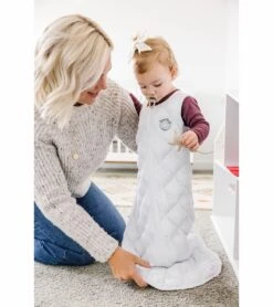 Dreamland Baby Dream Weighted Sleep Sack - White W/ Blue Stars, 12-24 Months -Little Unicorn Store dreamland baby dream weighted sleep sack white w blue stars 12 24 months 165