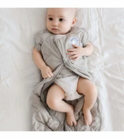 Dreamland Baby Dream Weighted Swaddle (Gen 2) - Moon Grey, 0-6 Months -Little Unicorn Store dreamland baby dream weighted swaddle gen 2 moon grey 0 6 months 111