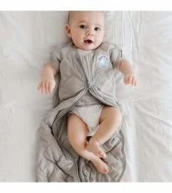 Dreamland Baby Dream Weighted Swaddle (Gen 2) - Moon Grey, 0-6 Months -Little Unicorn Store dreamland baby dream weighted swaddle gen 2 moon grey 0 6 months 112