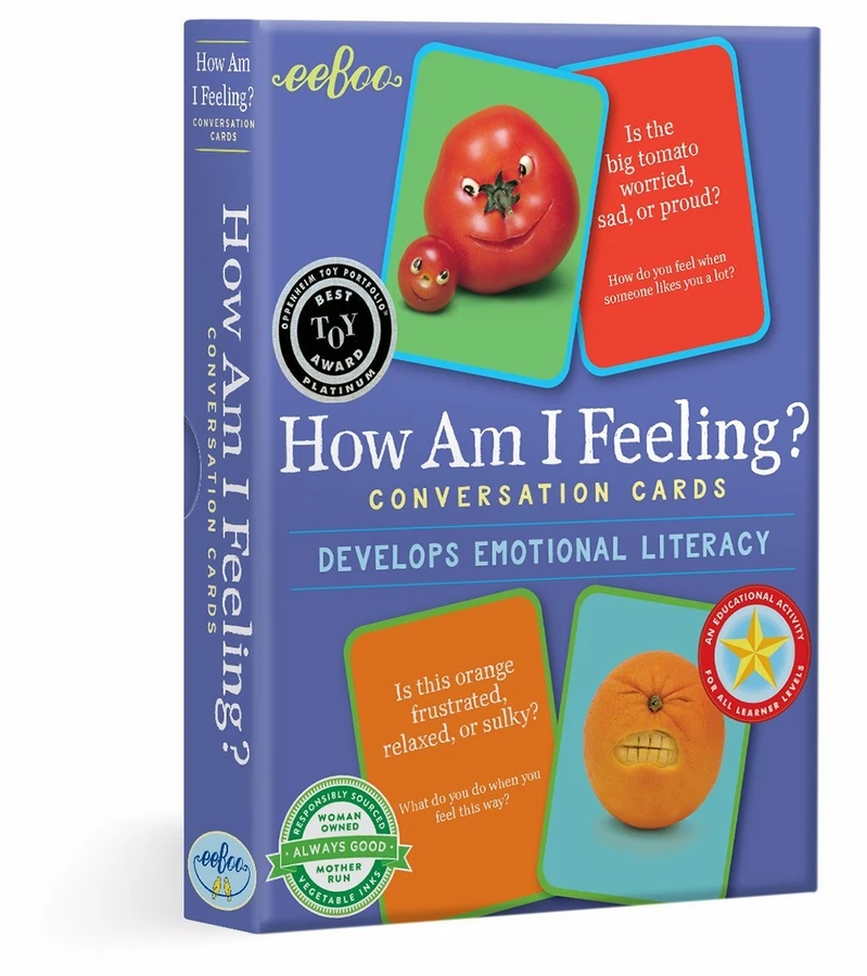 EeBoo Conversation Cards - How Am I Feeling? 3 EeBoo Conversation Cards - How Am I Feeling?