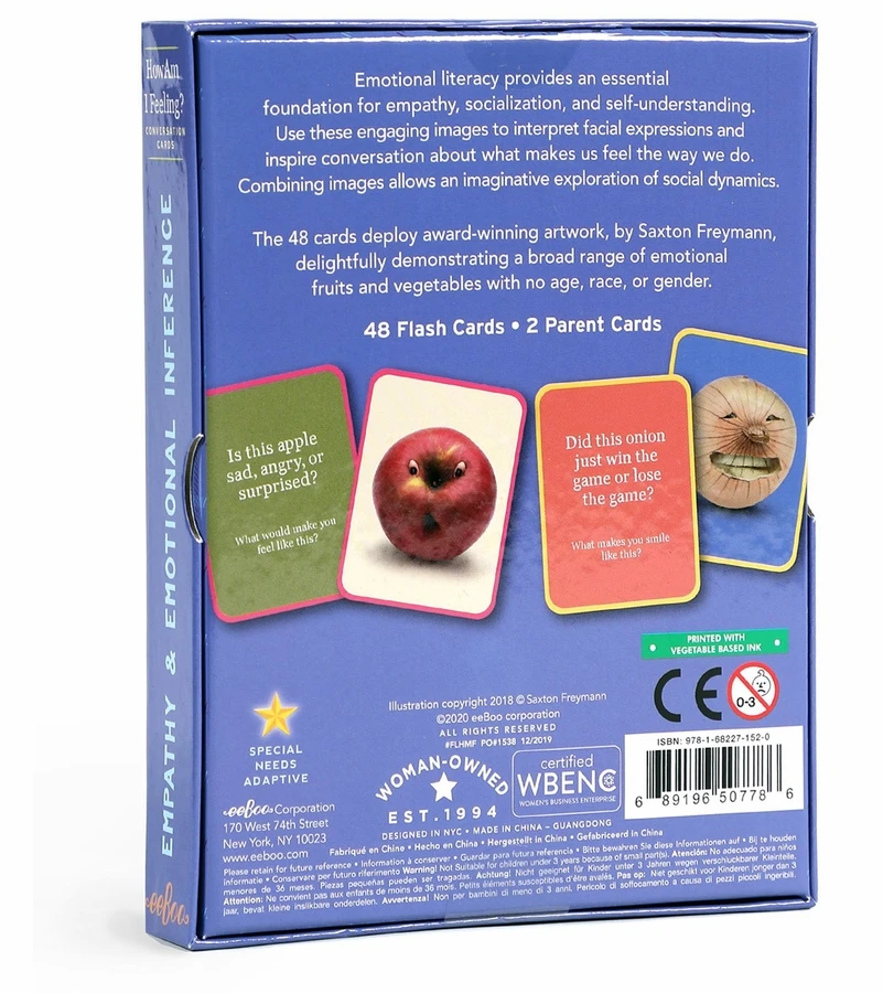 EeBoo Conversation Cards - How Am I Feeling? 4 EeBoo Conversation Cards - How Am I Feeling? - Image 2