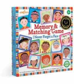 EeBoo Memory & Matching Game - I Never Forget A Face