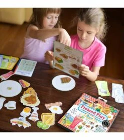 EeBoo Pretend Play Set - Best Pals Diner -Little Unicorn Store eeboo pretend play set best pals diner 125