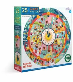 EeBoo Puzzle - Around The Clock