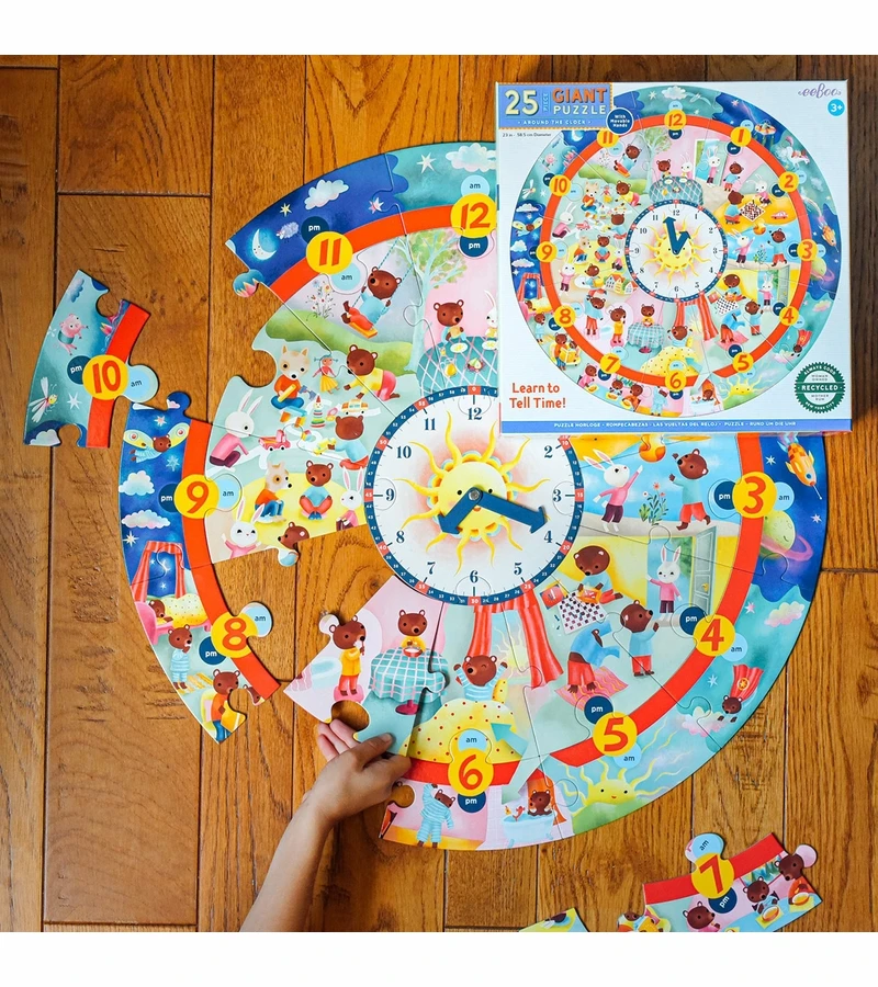 EeBoo Puzzle - Around The Clock 6 EeBoo Puzzle - Around The Clock - Image 4