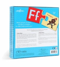 EeBoo Puzzle Pairs - Alphabet & Numbers -Little Unicorn Store eeboo puzzle pairs alphabet numbers 127