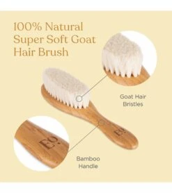 EllaOla 3-Piece Bamboo Brush & Comb Set -Little Unicorn Store ellaola 3 piece bamboo brush comb set 9