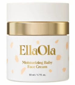 EllaOla Moisturizing Baby Face Cream, Fragrance Free
