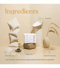 EllaOla Organic Baby Bath Soak, Fragrance Free, Pack Of 4 -Little Unicorn Store ellaola organic baby bath soak fragrance free pack of 4 10