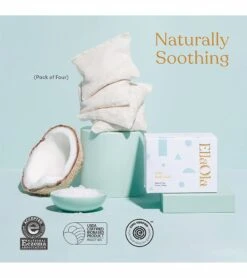 EllaOla Organic Baby Bath Soak, Fragrance Free, Pack Of 4 -Little Unicorn Store ellaola organic baby bath soak fragrance free pack of 4 8