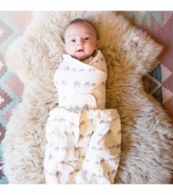 Ergobaby Lightweight Swaddler - Elephant -Little Unicorn Store ergobaby lightweight swaddler elephant 143