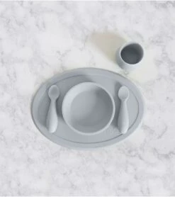 EZPZ First Foods Set - Blue -Little Unicorn Store ezpz first foods set blue 130