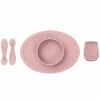 EZPZ First Foods Set - Blush -Little Unicorn Store ezpz first foods set blush 123