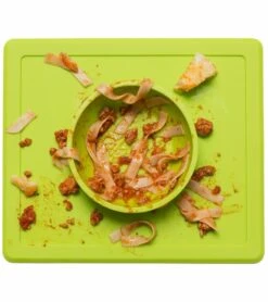 EZPZ Happy Mat Placemat & Bowl - Lime 7 EZPZ Happy Mat Placemat & Bowl - Lime -Little Unicorn Store ezpz happy mat placemat bowl lime 149