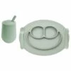 EZPZ Mini Feeding Set - Sage -Little Unicorn Store ezpz mini feeding set sage 46