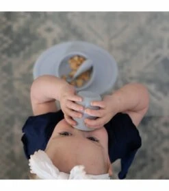 EZPZ Tiny Cup Training Cup - Pewter -Little Unicorn Store ezpz tiny cup training cup pewter 46