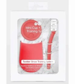EZPZ Toddler Bundle - Mini Feeding Set + Mini Cup And Straw Training System - Coral 9 EZPZ Toddler Bundle - Mini Feeding Set + Mini Cup And Straw Training System - Coral -Little Unicorn Store ezpz toddler bundle mini feeding set mini cup and straw training system coral 9
