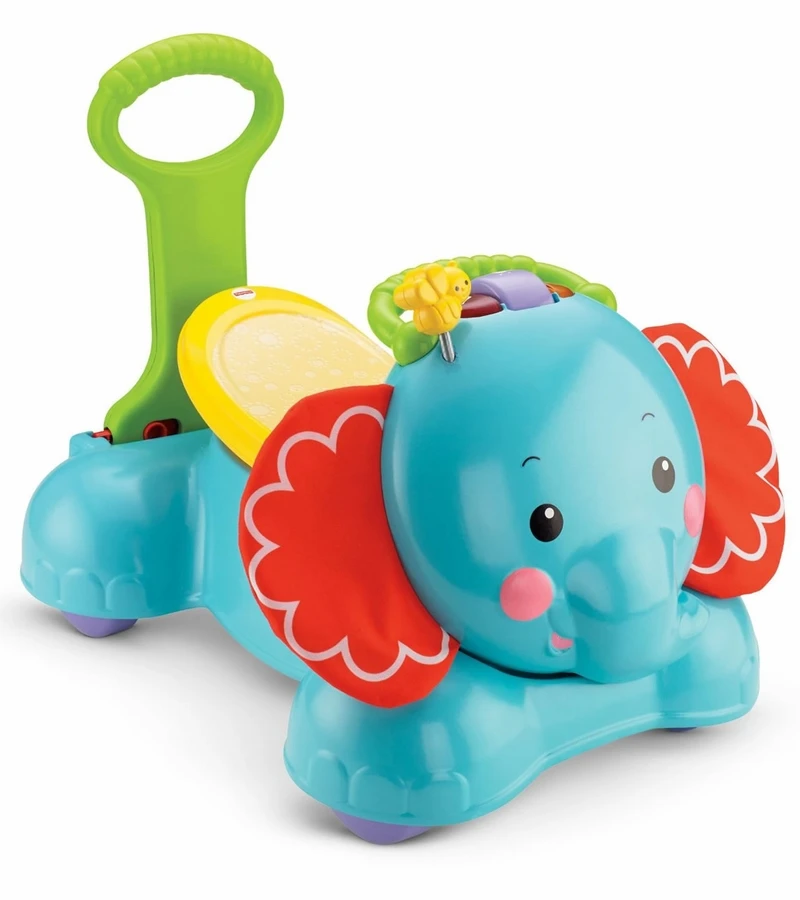 Fisher Price Fisher-Price 3-in-1 Bounce, Stride & Ride Elephant 3 Fisher Price Fisher-Price 3-in-1 Bounce, Stride & Ride Elephant