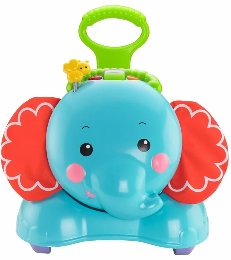 Fisher Price Fisher-Price 3-in-1 Bounce, Stride & Ride Elephant 4 Fisher Price Fisher-Price 3-in-1 Bounce, Stride & Ride Elephant - Image 2