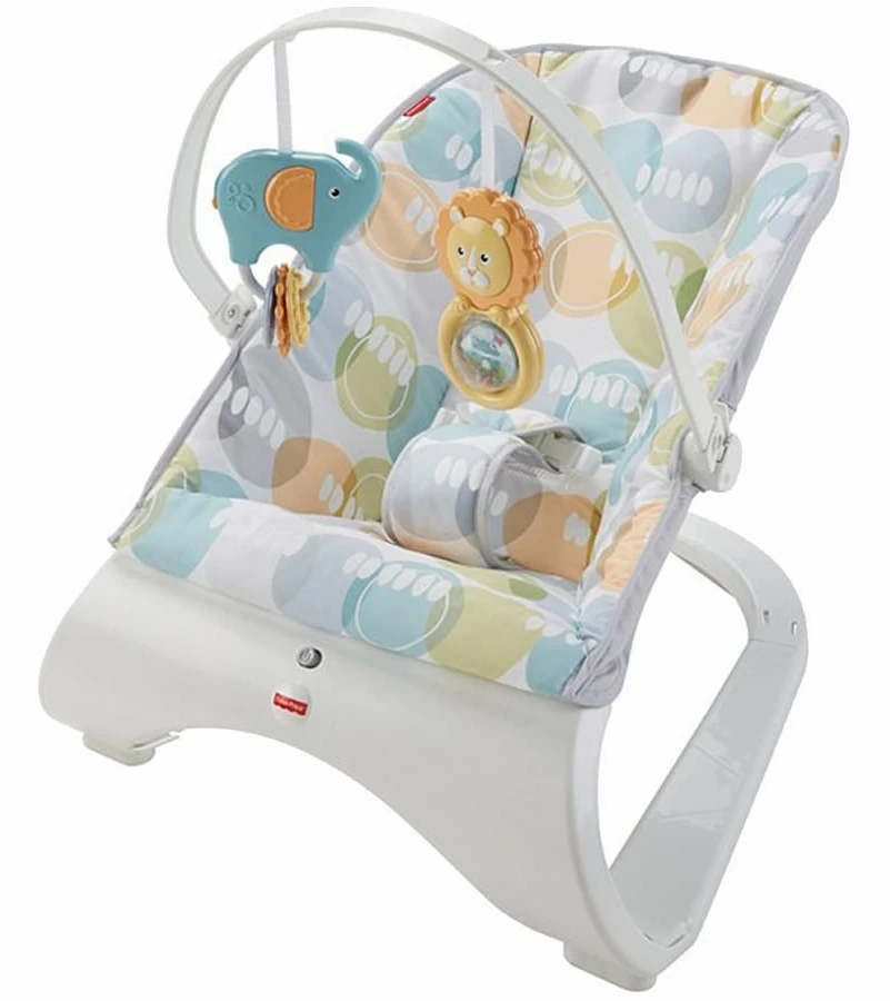 Fisher Price Fisher-Price Comfort Curve Bouncer - Multi/Neutral 5 Fisher Price Fisher-Price Comfort Curve Bouncer - Multi/Neutral - Image 3
