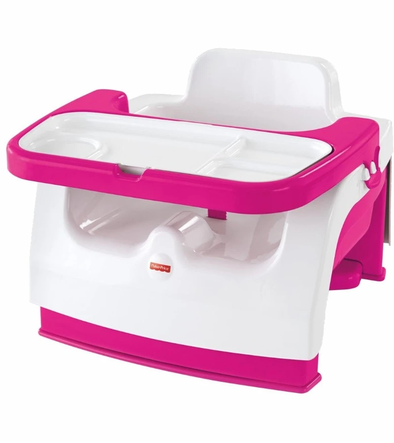 Fisher Price Fisher-Price Grow-with-Me Portable Booster Chair - Pink 3 Fisher Price Fisher-Price Grow-with-Me Portable Booster Chair - Pink