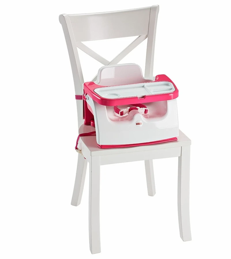 Fisher Price Fisher-Price Grow-with-Me Portable Booster Chair - Pink 5 Fisher Price Fisher-Price Grow-with-Me Portable Booster Chair - Pink - Image 3