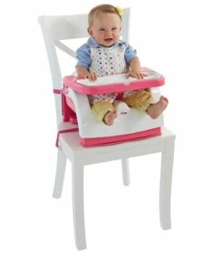 Fisher Price Fisher-Price Grow-with-Me Portable Booster Chair - Pink 12 Fisher Price Fisher-Price Grow-with-Me Portable Booster Chair - Pink -Little Unicorn Store fisher price grow with me portable booster chair pink 50