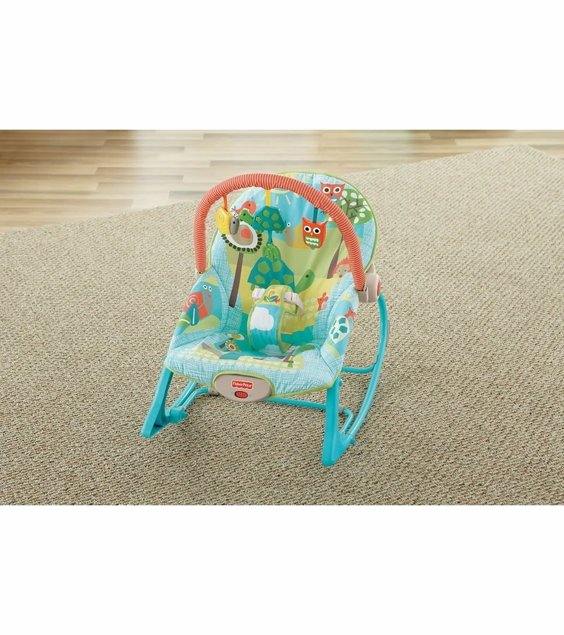 Fisher Price Fisher-Price Infant To Toddler Rocker - Turtle 8 Fisher Price Fisher-Price Infant To Toddler Rocker - Turtle - Image 6