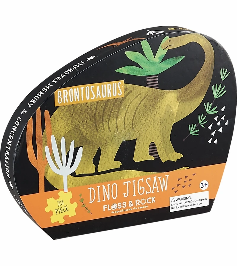 Floss & Rock 20pc Puzzle - Dinosaur 3 Floss & Rock 20pc Puzzle - Dinosaur