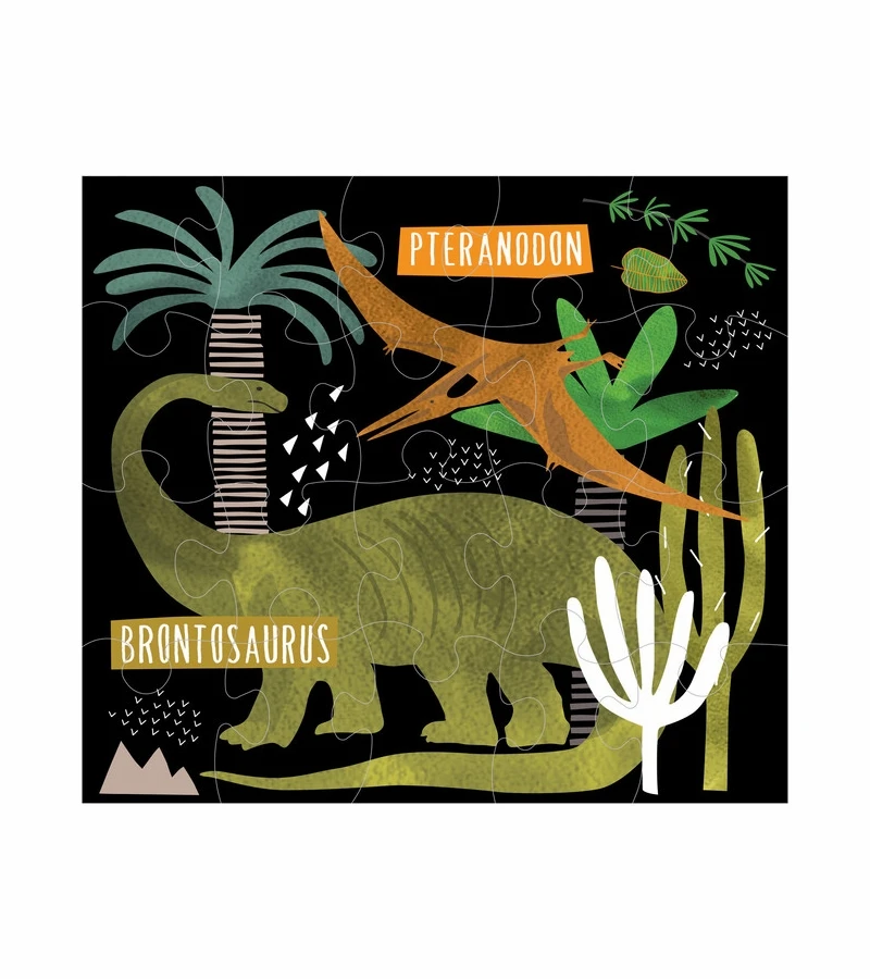 Floss & Rock 20pc Puzzle - Dinosaur 4 Floss & Rock 20pc Puzzle - Dinosaur - Image 2