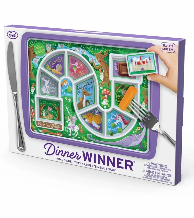 Fred & Friends Dinner Winner Plate - Enchanted Forest 3 Fred & Friends Dinner Winner Plate - Enchanted Forest