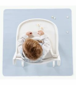 Gathre High Chair Mat, Mini - Beau -Little Unicorn Store gathre high chair mat mini beau 11