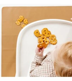Gathre High Chair Mat, Mini - Camel -Little Unicorn Store gathre high chair mat mini camel 9