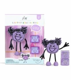 Glo Pals Light Up Sensory Bath Toy - Lumi (Purple)