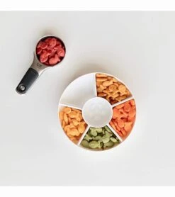 GoBe Kids Snack Spinner - Coral -Little Unicorn Store gobe kids snack spinner lemon yellow 12