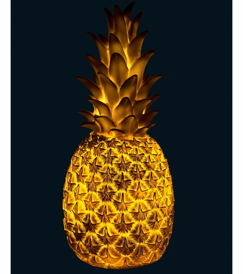 Goodnight Light Pineapple Lamp - Gold 4 Goodnight Light Pineapple Lamp - Gold - Image 2