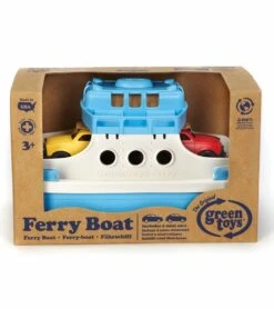 Green Toys Ferry Boat With Mini Cars Bath Toy -Little Unicorn Store green toys ferry boat with mini cars bath toy 42