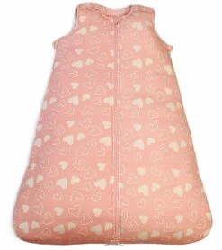 Gunamuna Bamboo Duvet Sleep Bag, Large - Hearts -Little Unicorn Store gunamuna bamboo duvet sleep bag large hearts 44