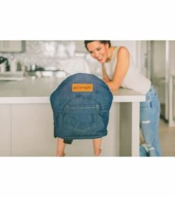 Guzzie+Guss Perch Hanging High Chair - Aqua -Little Unicorn Store guzzie guss perch hanging high chair aqua 155 3