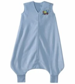 HALO SleepSack Early Walker, Micro-Fleece, Blue Train, Medium