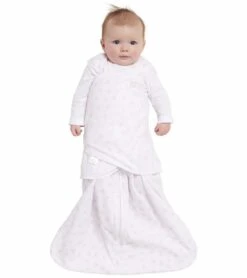 Halo SleepSack Swaddle - Twinkle Blush (Small) -Little Unicorn Store halo sleepsack swaddle twinkle blush small 140