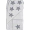 Hello Spud Organic Cotton Hooded Towel And Washcloth Set - Gray Stars 1 Hello Spud Organic Cotton Hooded Towel And Washcloth Set - Gray Stars -Little Unicorn Store hello spud organic cotton hooded towel and washcloth set gray stars 83