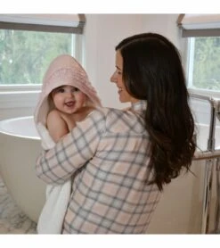 Hello Spud Organic Cotton Hooded Towel And Washcloth Set - Petite Ruffle Pink 11 Hello Spud Organic Cotton Hooded Towel And Washcloth Set - Petite Ruffle Pink -Little Unicorn Store hello spud organic cotton hooded towel and washcloth set petite ruffle pink 124