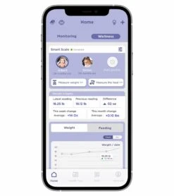 Hubble Connected Grow+ Smart Baby Scale -Little Unicorn Store hubble connected grow smart baby scale 153