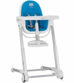 Inglesina Zuma High Chair - White/Light Blue