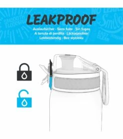 Ion8 Leak Proof Kids Stainless Steel Water Bottle, 13oz - Blue -Little Unicorn Store ion8 leak proof kids stainless steel water bottle 13oz blue 170