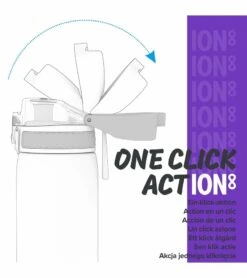 Ion8 Leak Proof Kids Stainless Steel Water Bottle, 13oz - Purple -Little Unicorn Store ion8 leak proof kids stainless steel water bottle 13oz purple 131